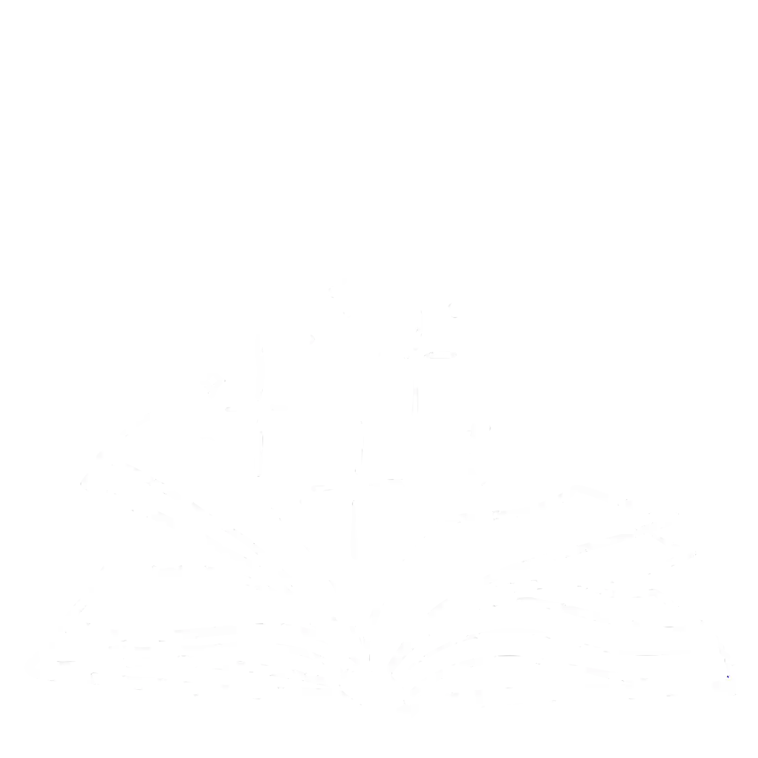 An open book emits sparkles and vibes